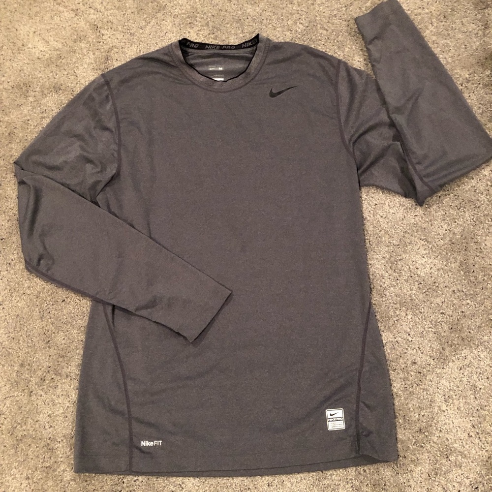 Nike Pro Combat Dri Fit fitted Athletic Shirt
